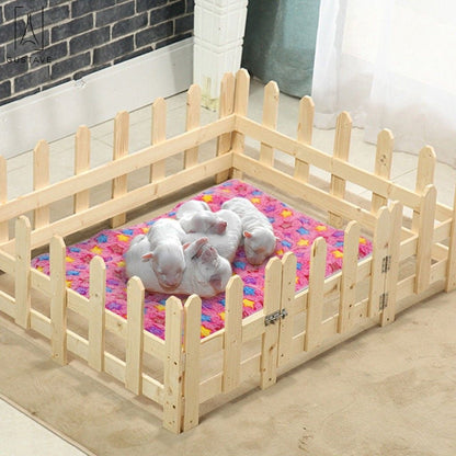 Dog Pet Sleep Mat Soft Warm Reversible Fleece Crate Bed Mat Kennel Pad Cage Cushion for Large Small Medium Dog Cat "Blue, XL"